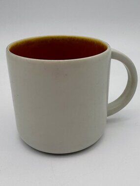 Jars France for Williams-Sonoma Stoneware Mug Cream Amber Glaze Handcrafted